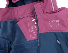 Viking plum overgangsjakke soft shell